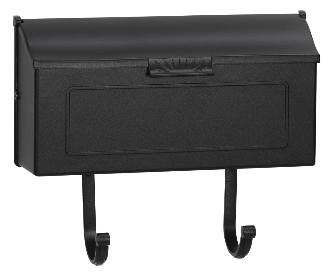 Classic Style Mailbox, Black