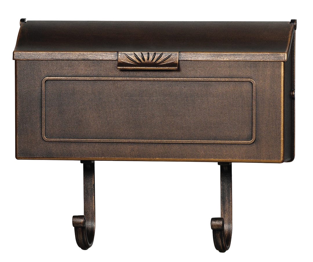 Classic Style Mailbox, Antique Bronze