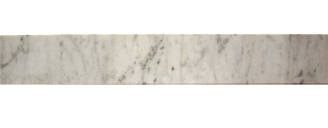 CARRARA Marble Threshold, 3.5 in. x 36 in., White