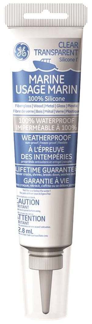 Marine Silicone Use, 85 ml, Clear