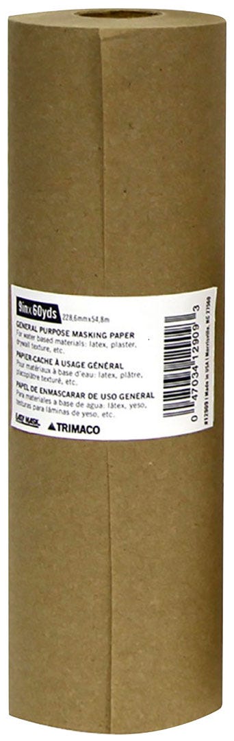 TRI PAPER General Purpose Masking Paper,  9 pi x 196,85 ft 
