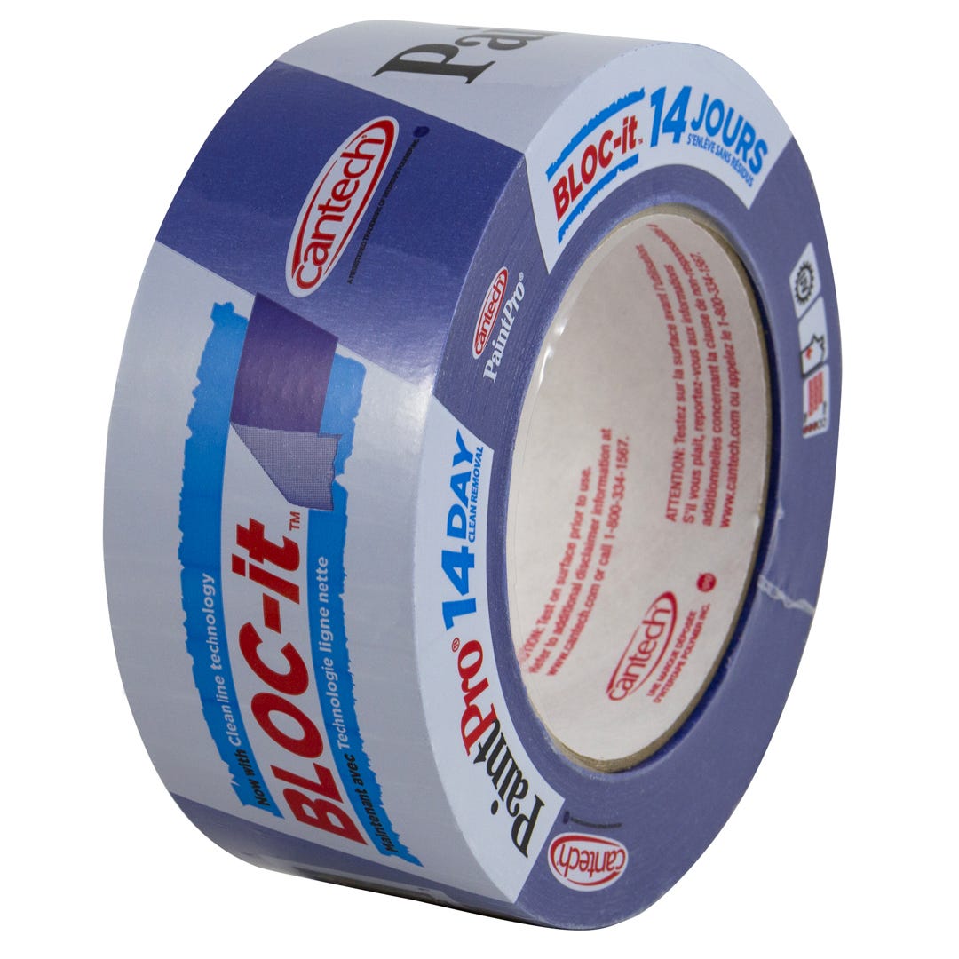 Masking Tape, Bloc-It, 48mm X 55M, Blue