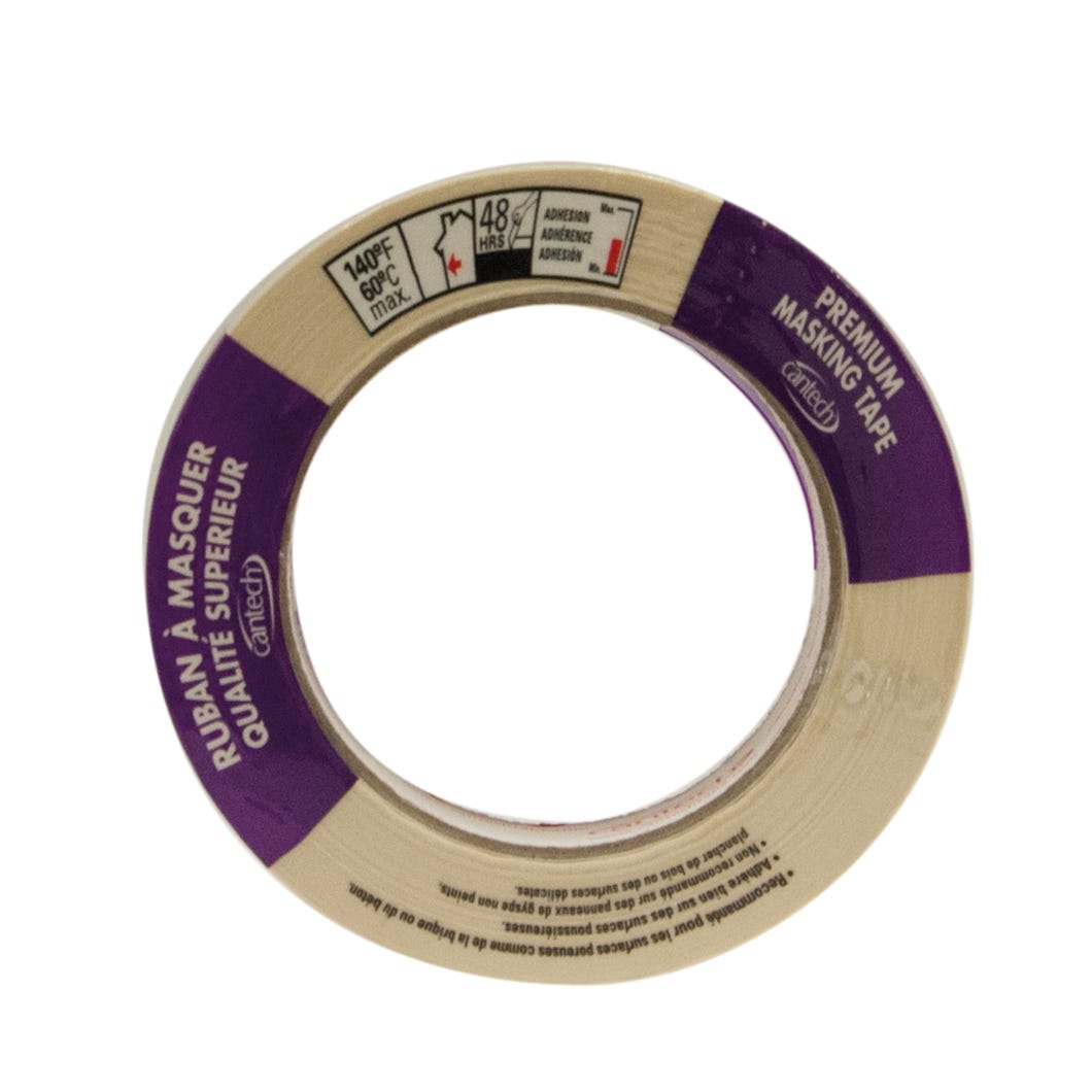 Masking Tape for Paint, 24 mm X 55 M