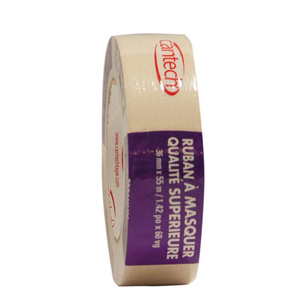 Masking Tape for Paint, 36 mm X 55 M