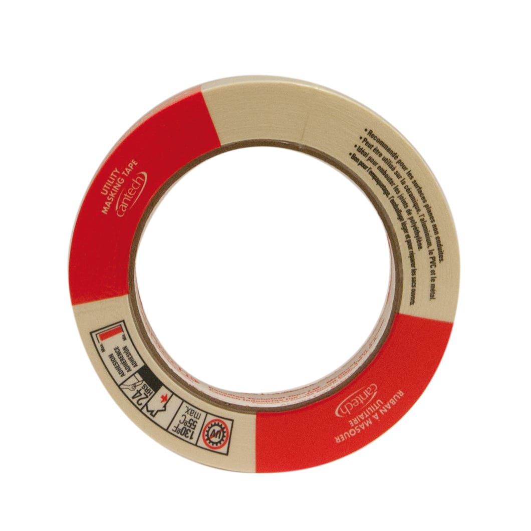 Masking Tape Utility, 24 mm X 55 M