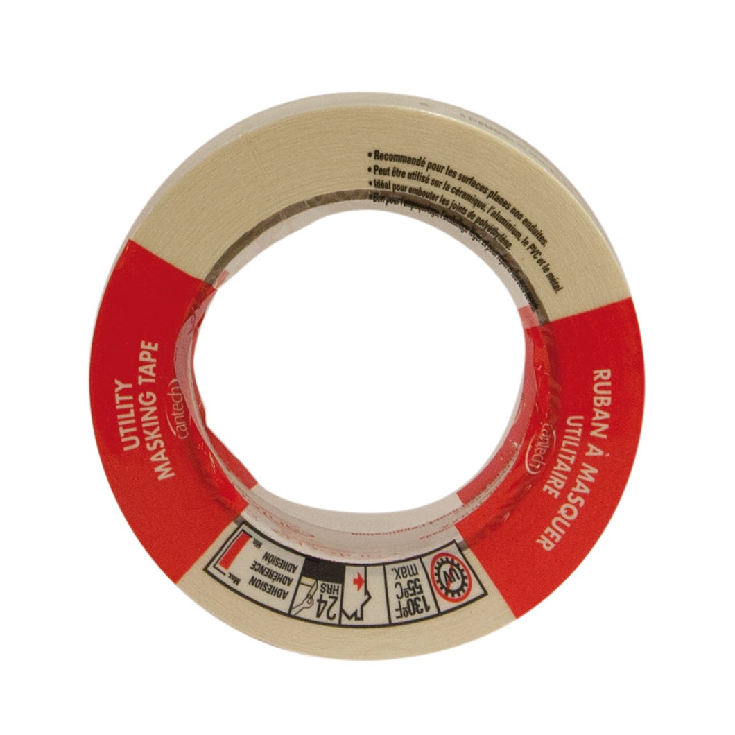 Masking Tape Utility, 48 mm X 55 M