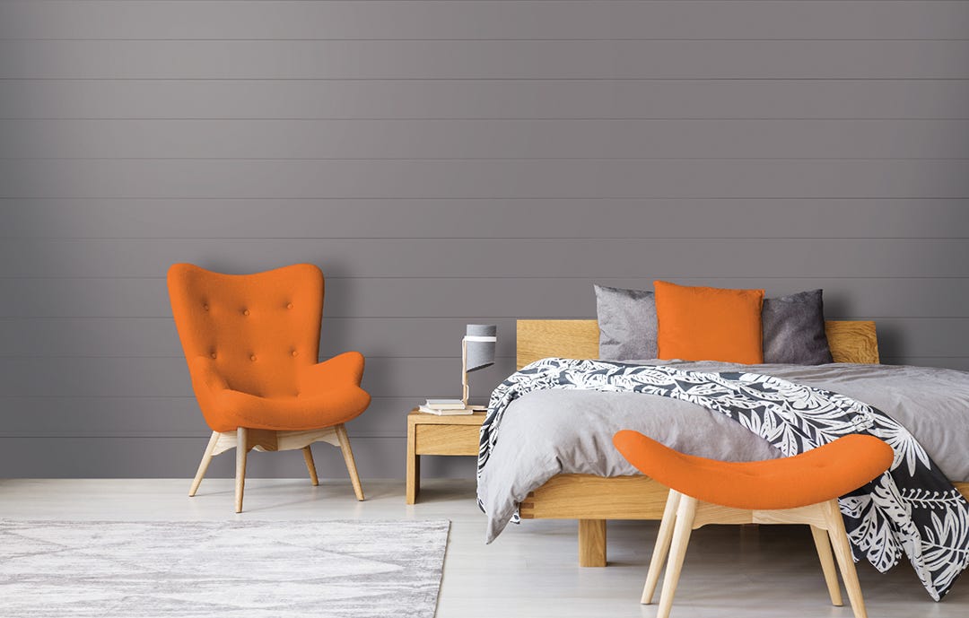 Mdf Shiplap Panelling, 3/8 Po X 5-3/4 Po X 8 Pi