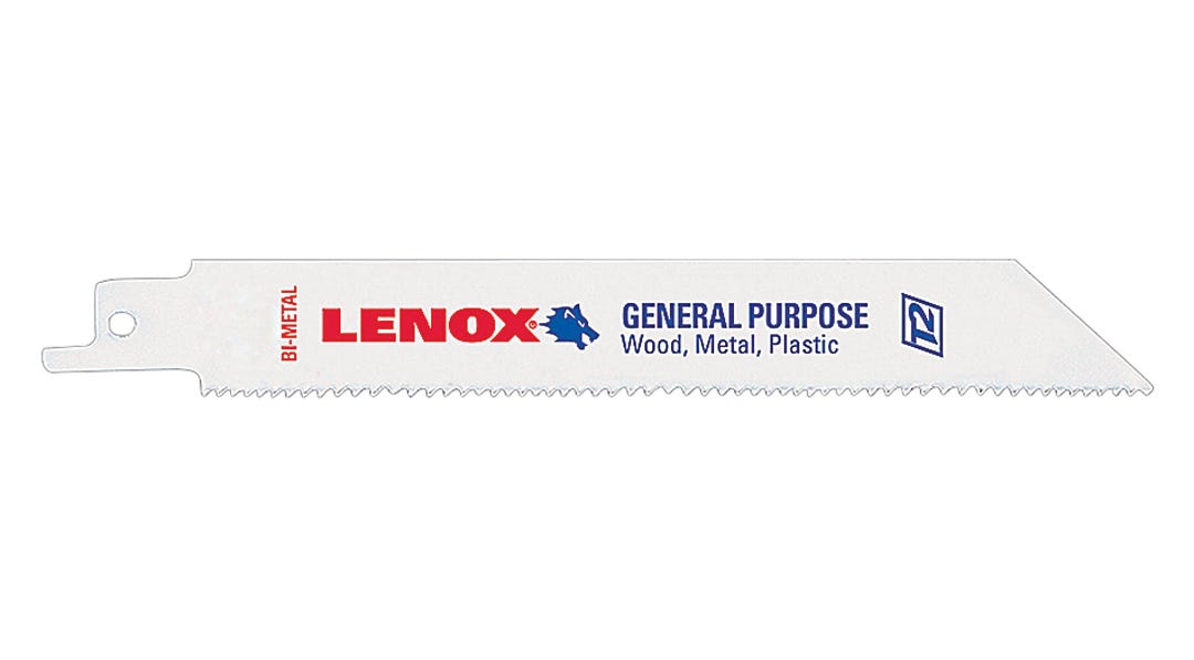 Medium to Thin Metal Cutting Reciprocating Saw Blade, 14 TPI