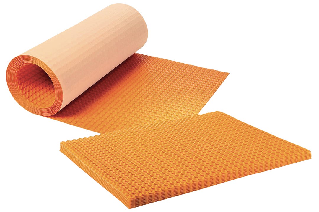 Uncoupling Membrane for DITRA-HEAT-E-HK Electric Floor Heating Cables