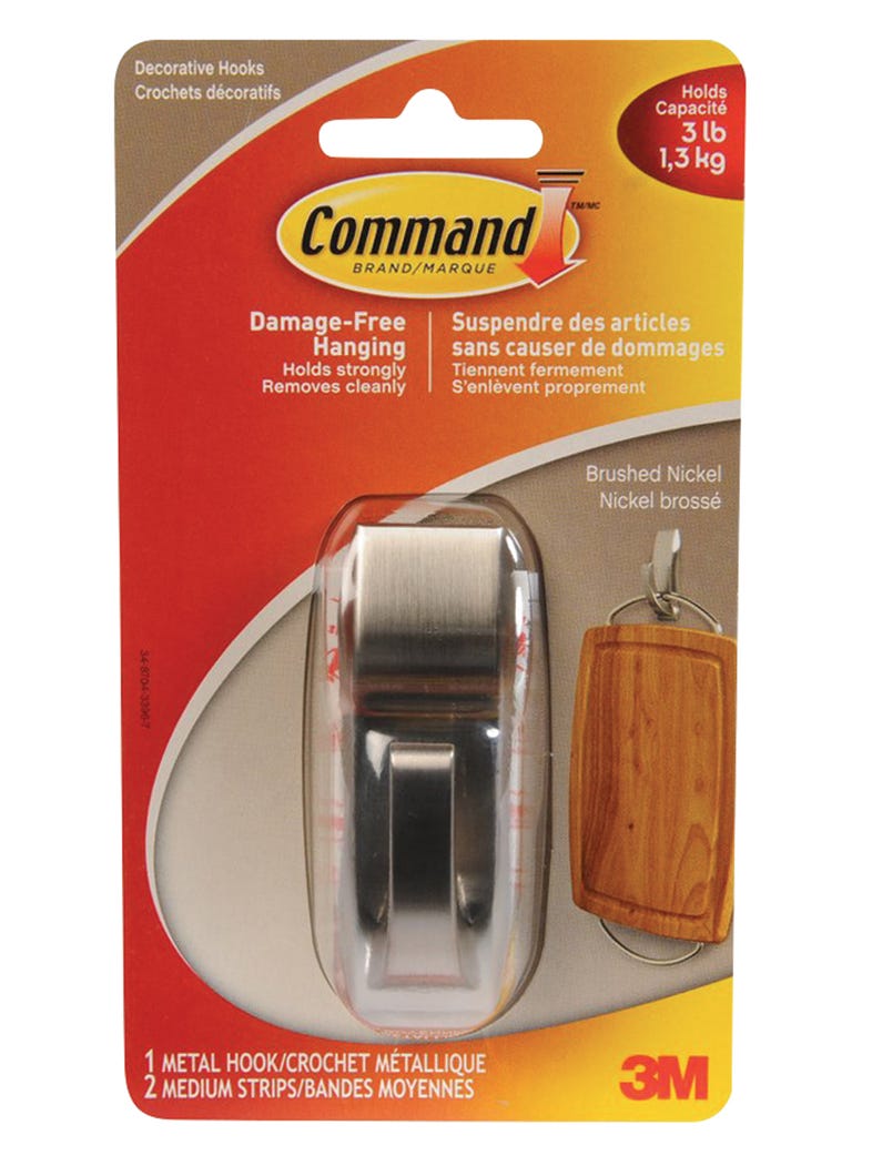 Metal Hook Modern Reflections Style, Medium