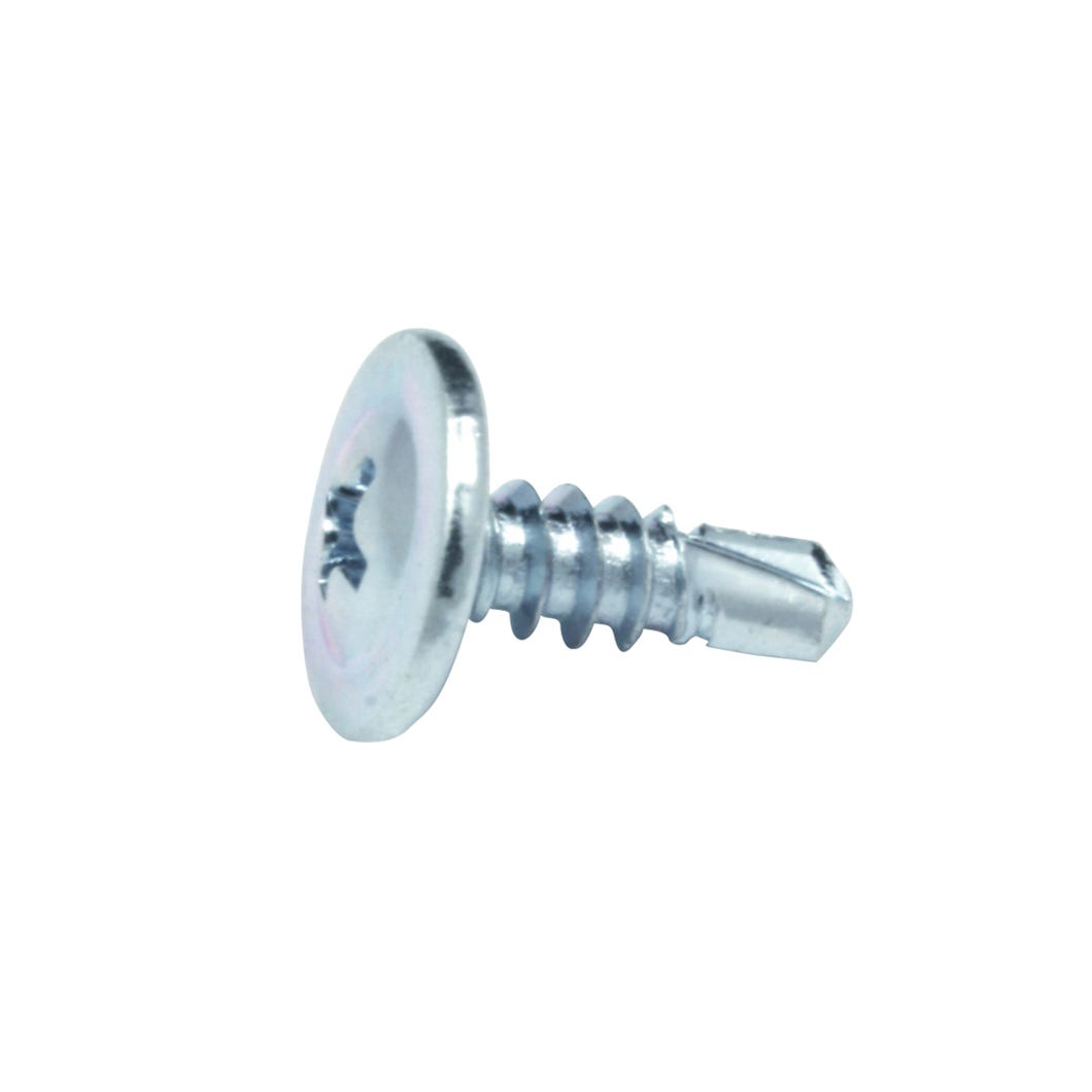 Metal Partition Screw Large Flat Head, #8 X 1/2-in., 15/Pack