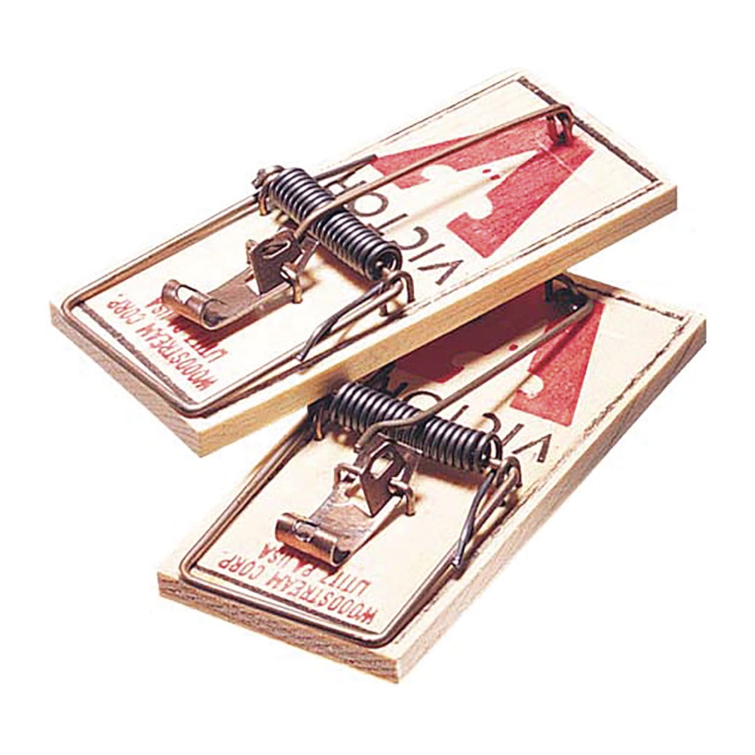 2-Pack Victor Metal Pedal Mouse Trap