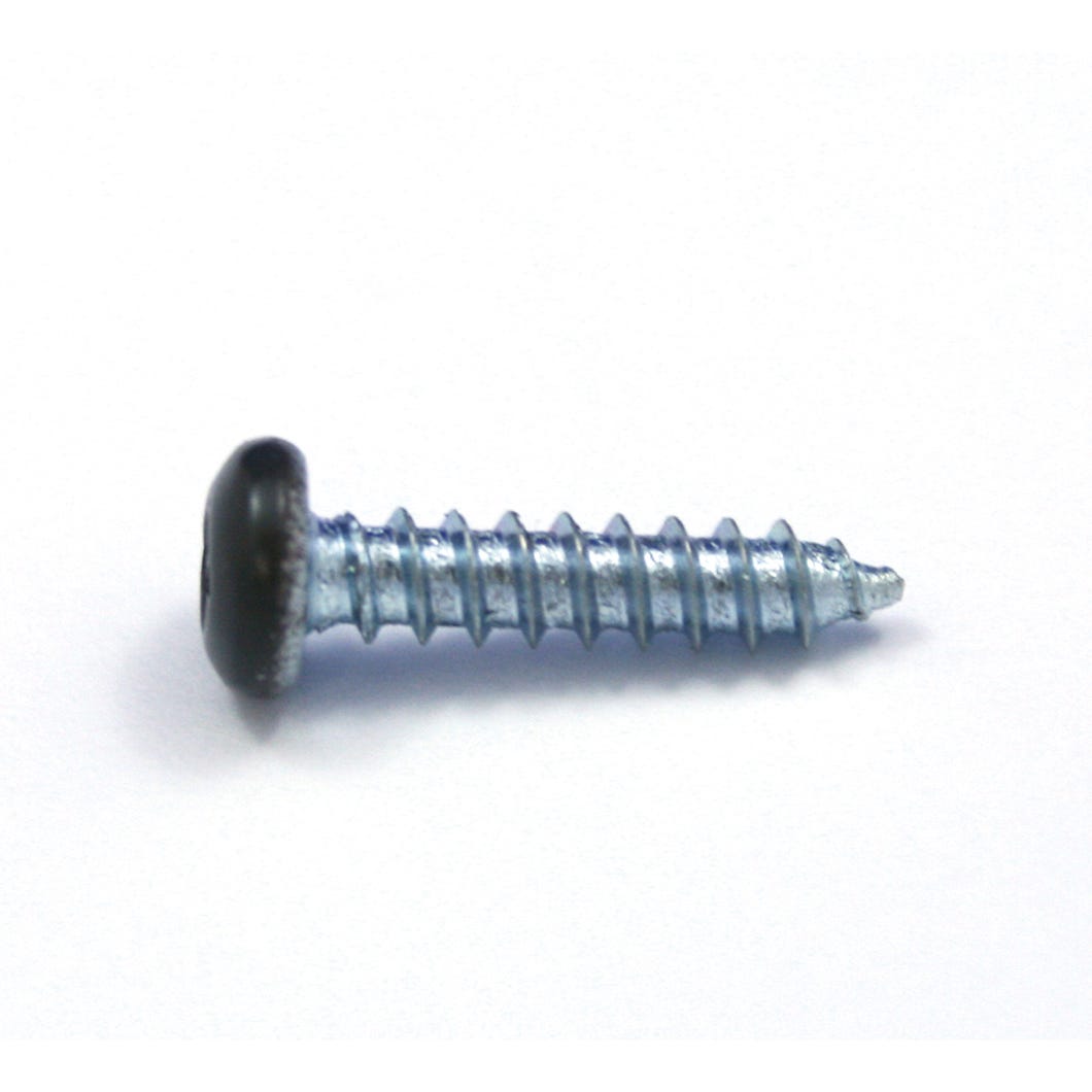 Brown Pan Head Metal Screw, Square Drive, #8 X 3/8-in., 100/Pack
