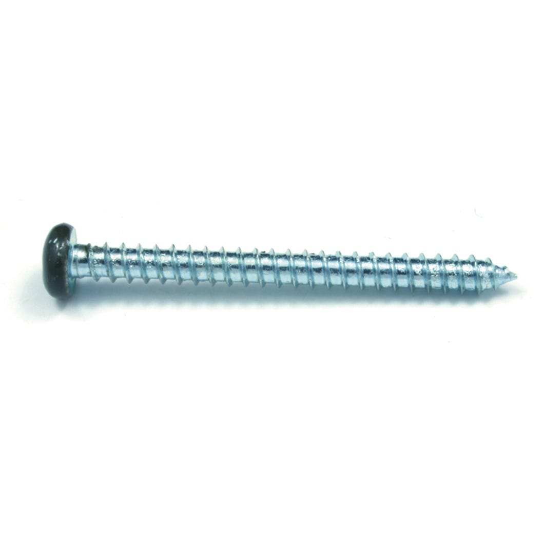 Metal Screw, Commercial Brown, Pan Head, Square Drive #8 X 1 1/4-in., 8/Pack