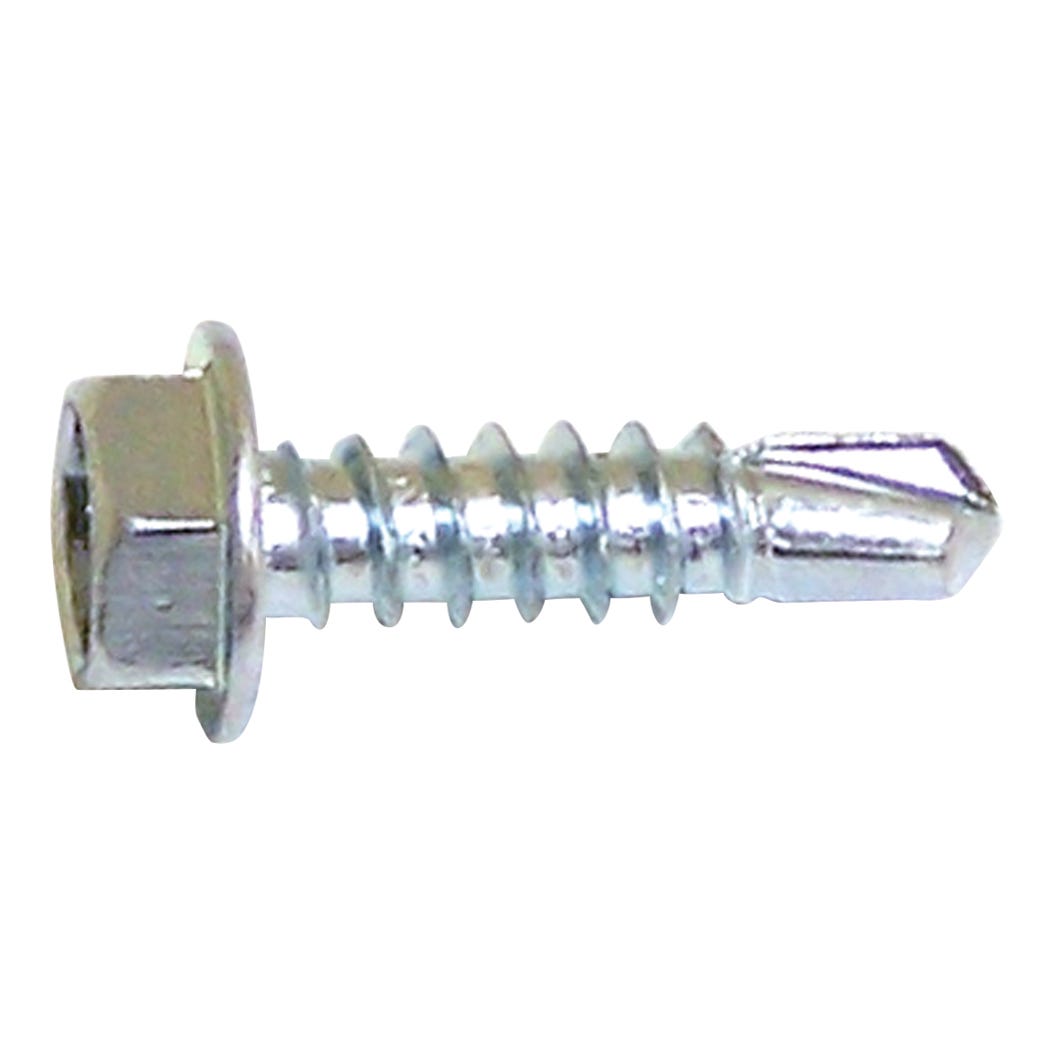 Hex. Head Metal Screw, 5/16 Washer, #10 X 3/4-in., 100/Pack
