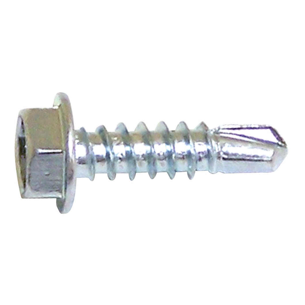 Hex. Head Metal Screw, 5/16 Washer, #10 X 5/8-in., 100/Pack
