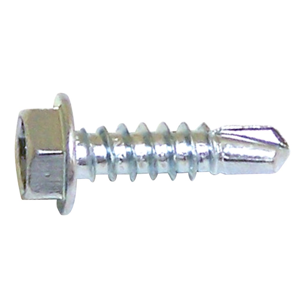 Hex. Head Metal Screw, 5/16 Washer, #12 X 3/4-in., 100/Pack