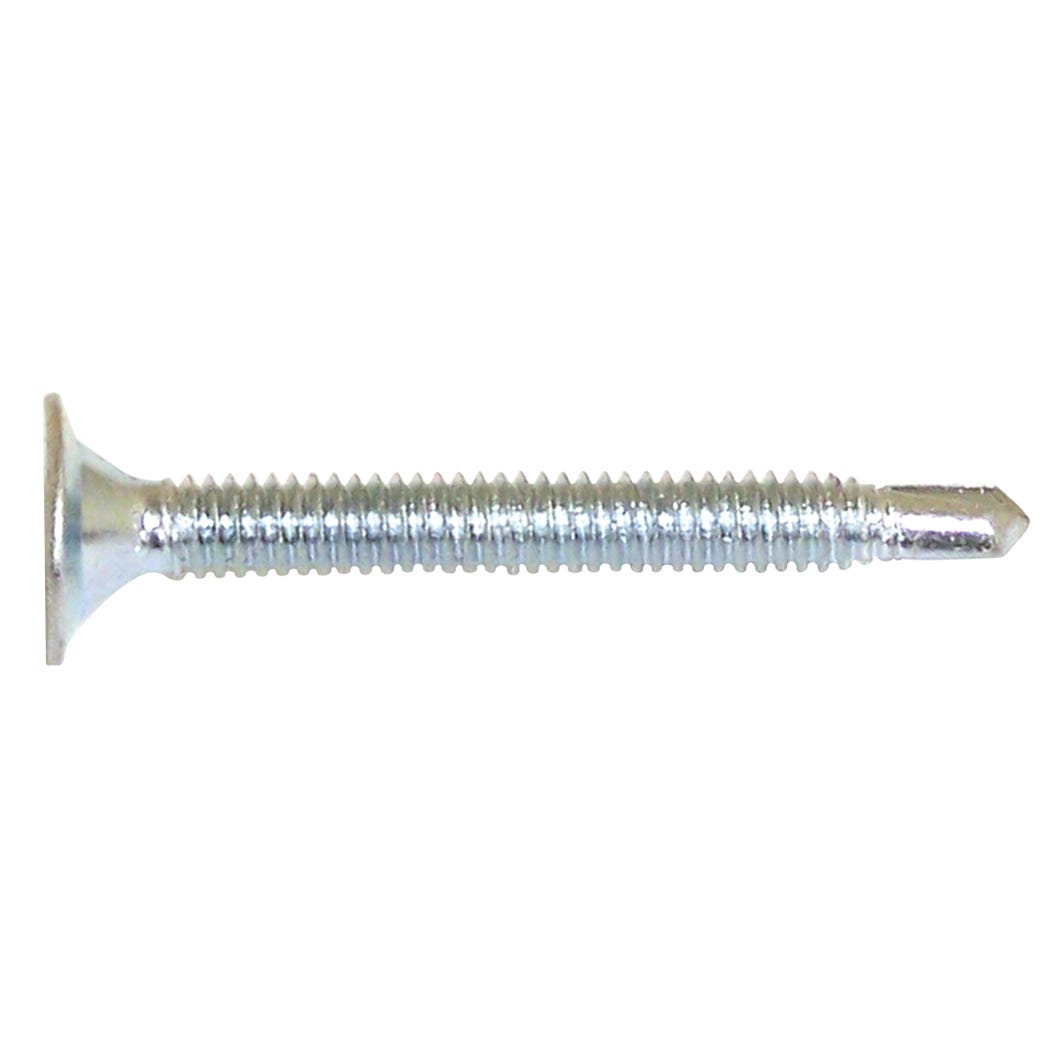 Large Flat Head Metal Screw, #10-24 X 1 1/4-in., 100/Pack