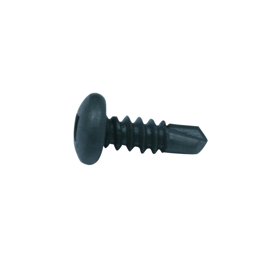 Metal Screw Round Head, #8 X 1/2-in., 15/Pack