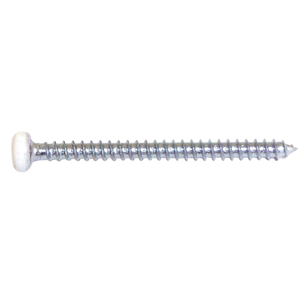 Round Head Metal Screw, #8 X 2 1/2-in., 100/Pack