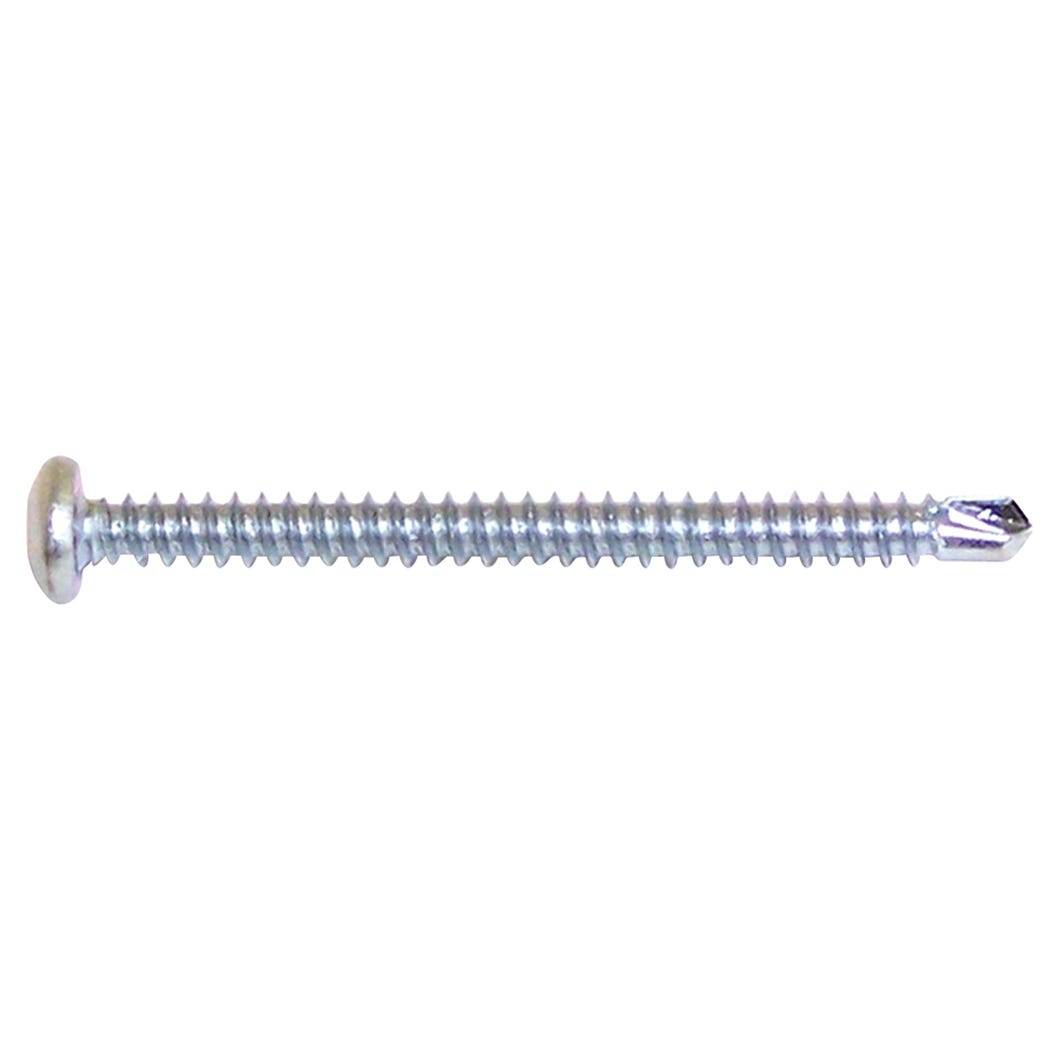 Metal Screw Round Head, #8 X 2-in., 5/Pack
