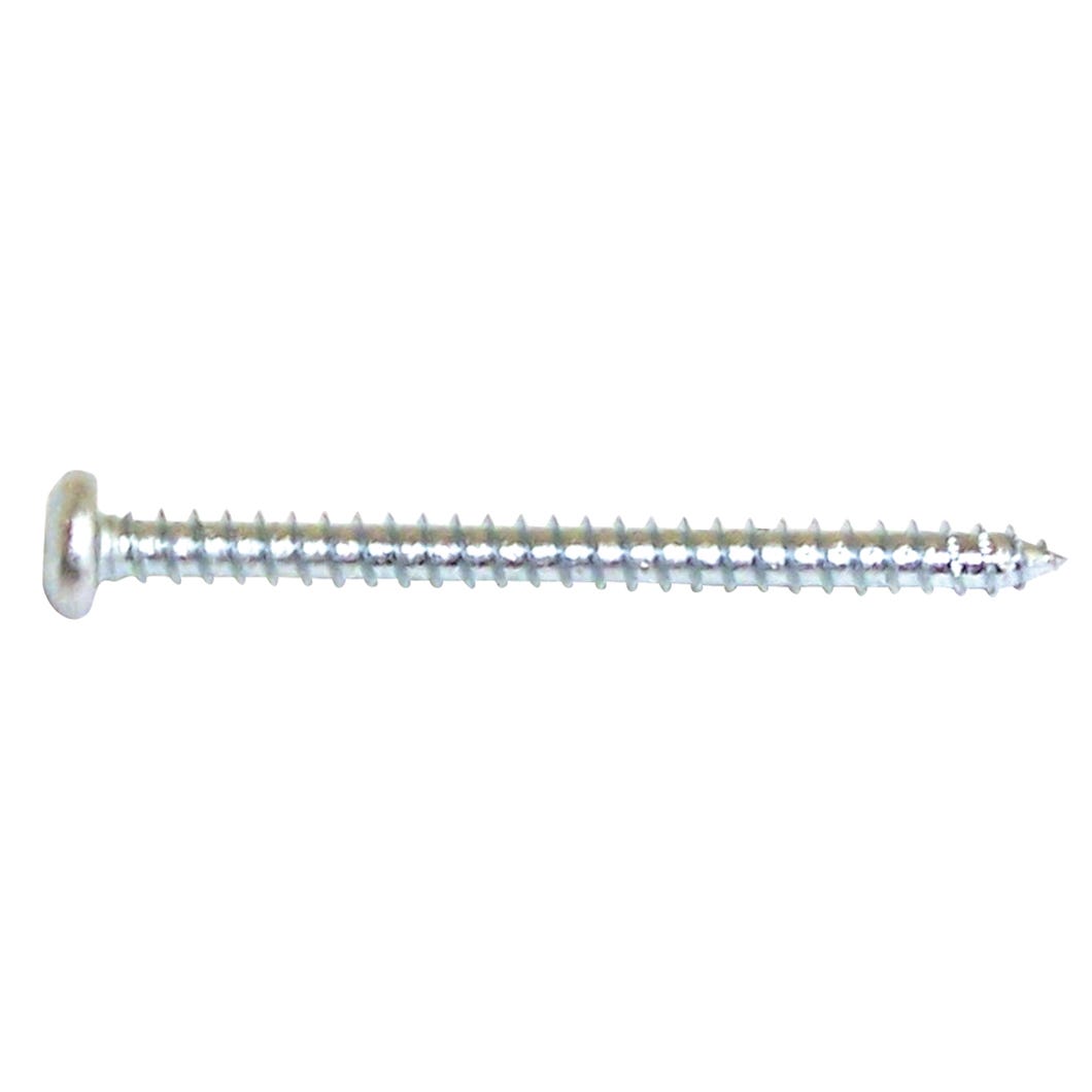Metal Screw Round Head, #8 X 3-in., 4/Pack
