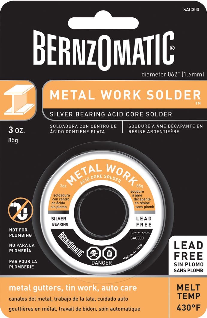 Metal Work Solder Full, Lead Free