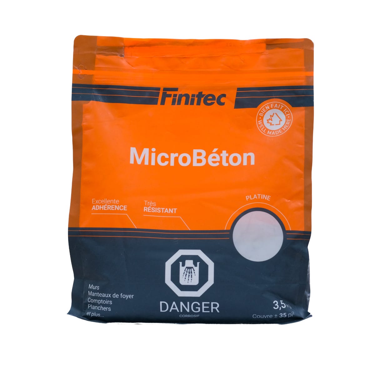 Microconcrete - 3.5 KG - platinum