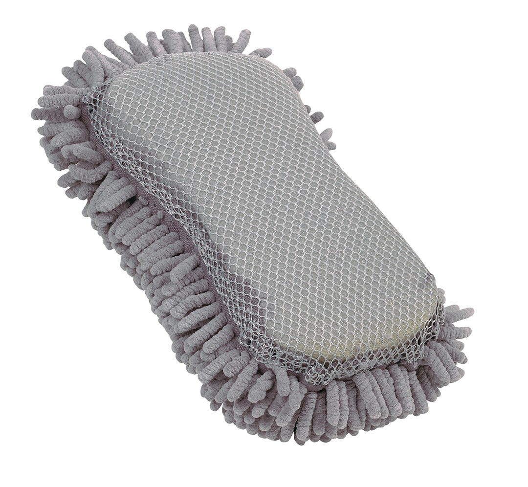 2-in-1 Microfiber Sponge & Scrub