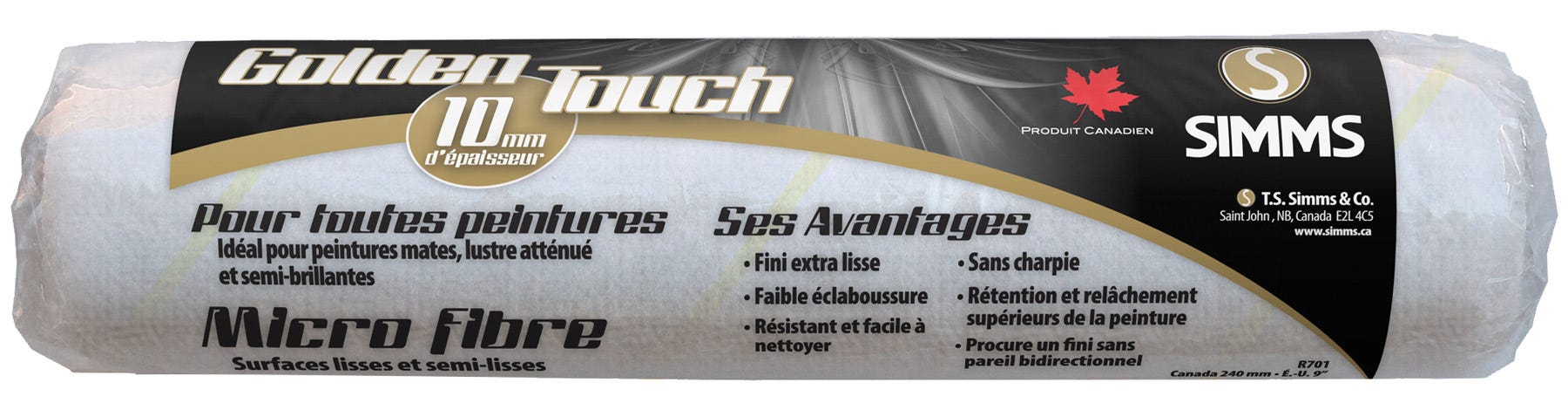 Microfiber Roller for Smooth/for Semi-Smooth Surfaces