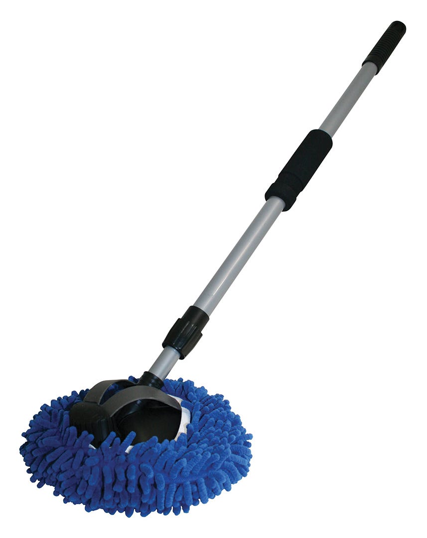 Microfiber Brush With Extension Pole