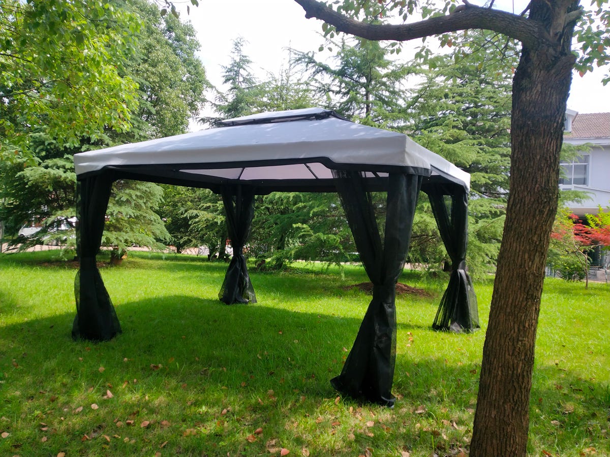 MILAN Gazebo with Mosquito Net, 10 ft. X 12 ft.