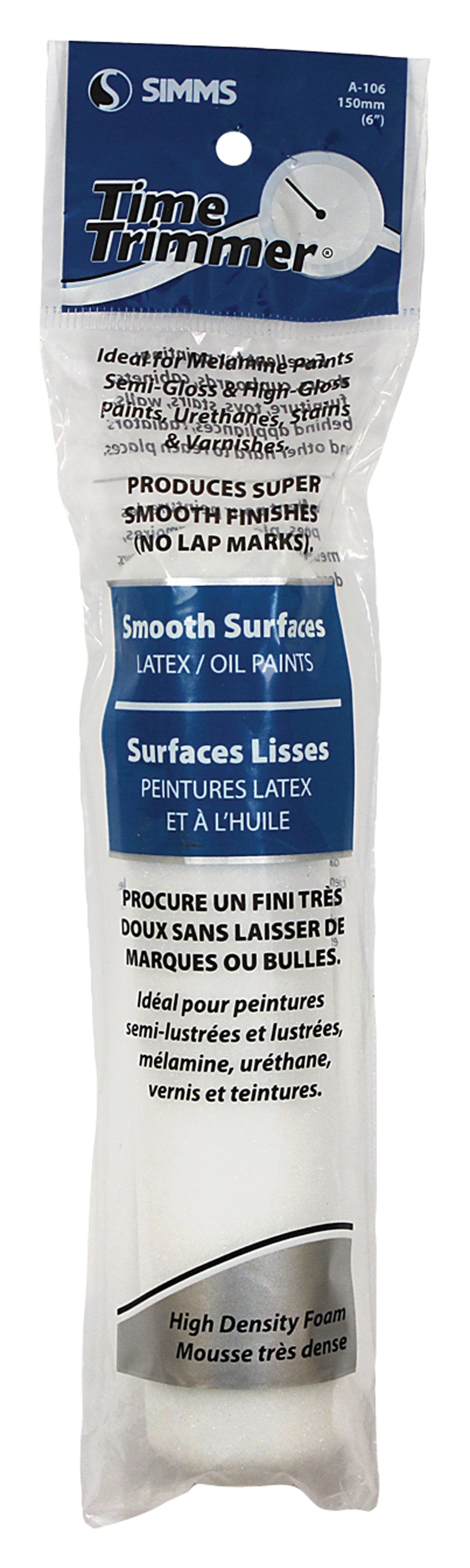 Mini-Roller Foam, Smooth Surfaces, High Density
