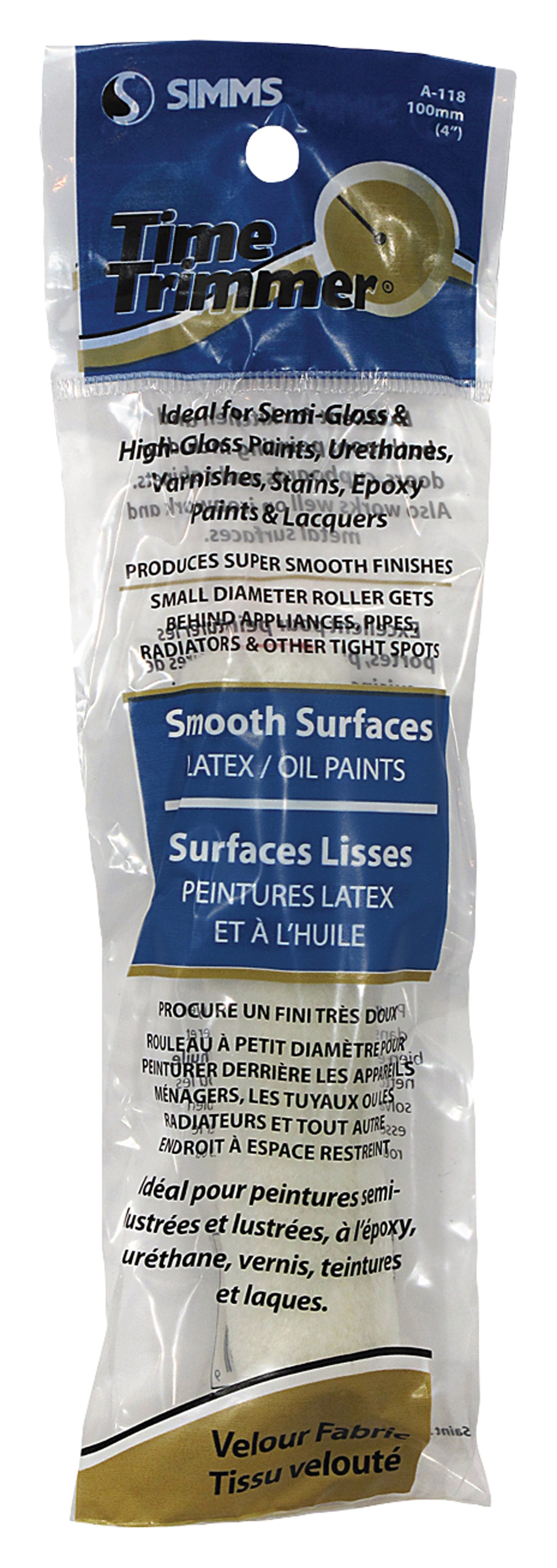 Mini-Roller Velour, Lnt Free, for Smooth Surfaces