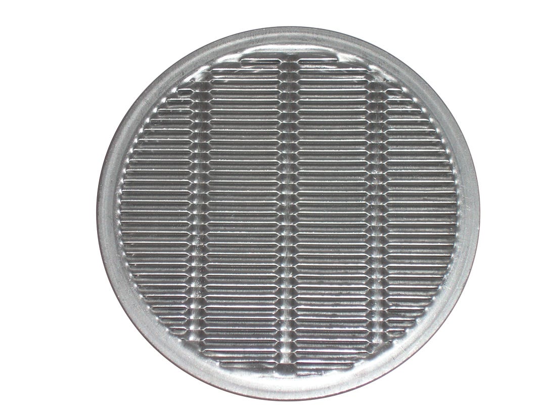 Aluminum Mini-Vent, 4-in.