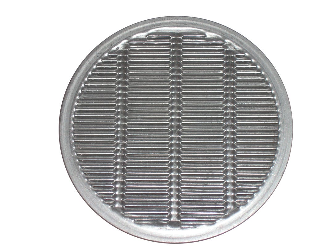 Aluminum Mini-Vent, 6-in.