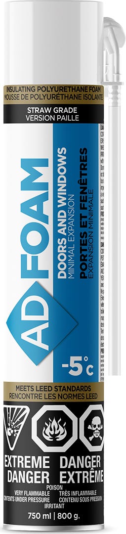 Minimal Expansion Foam for Doors & Window, Cream, 800Gr