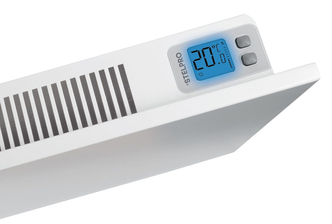 MIRAGE Convector With Electric Thermostat, 23 1/2 in., 1000W, White
