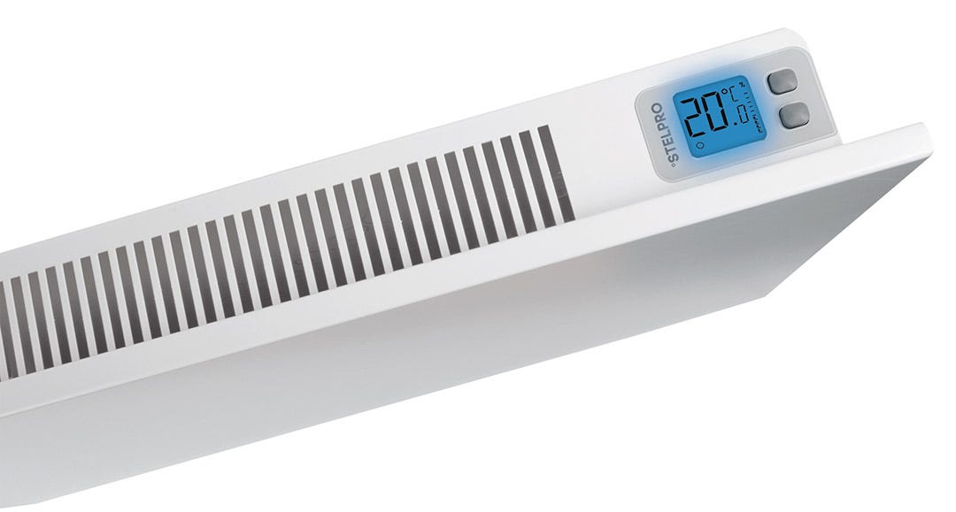MIRAGE Convector With Electric Thermostat, 35 1/2 in., 2000W, White