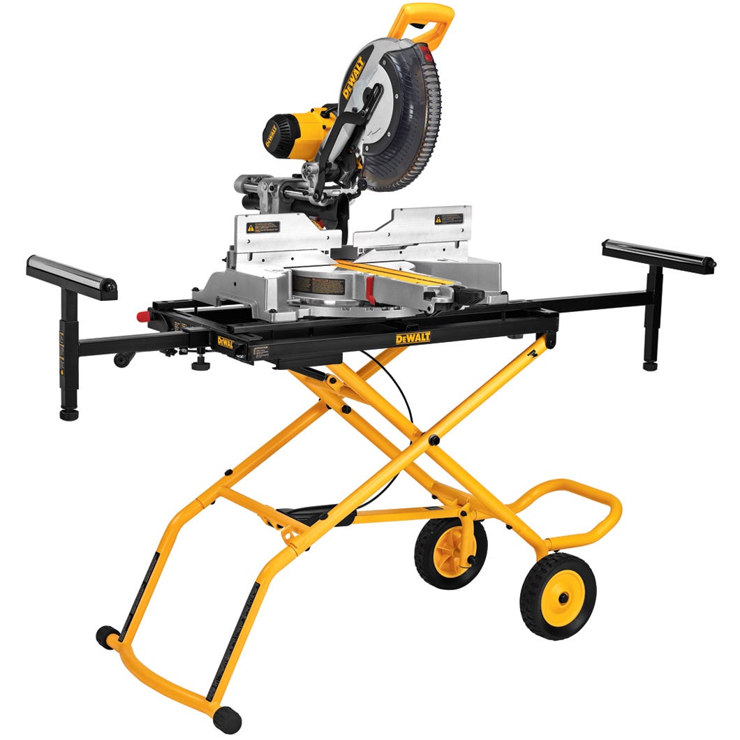 DEWALT Sliding Miter Saw With Wheeled Stand, 12 in.