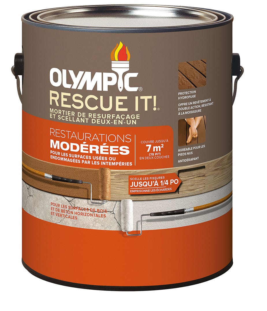 Moderate resurfacer / sealant for worn or weathered surfaces