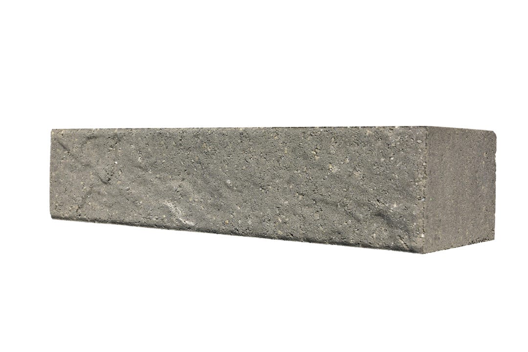 Patio Drummond Moderno Wall, 18-in. X 6-in. X 4-in., Nuanced Charcoal Gray