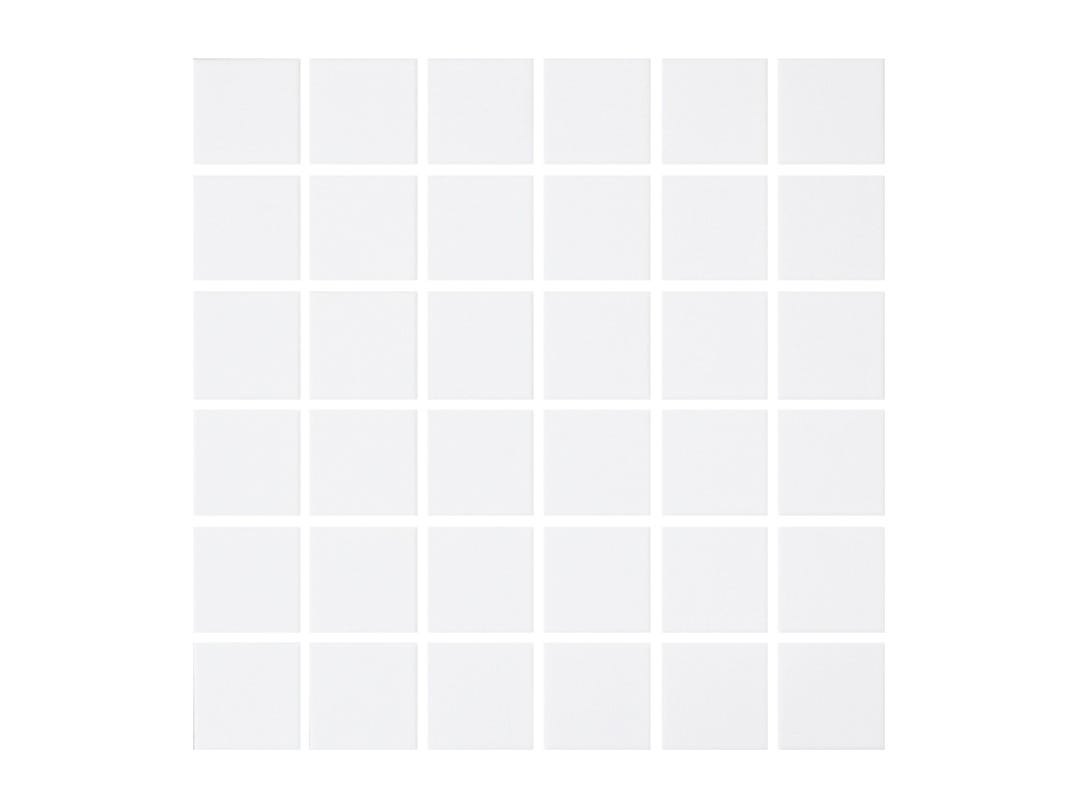 ESSENTIAL-SUBWAY Mosaic Wall Tile, 2 in. x 2 in., Bianco
