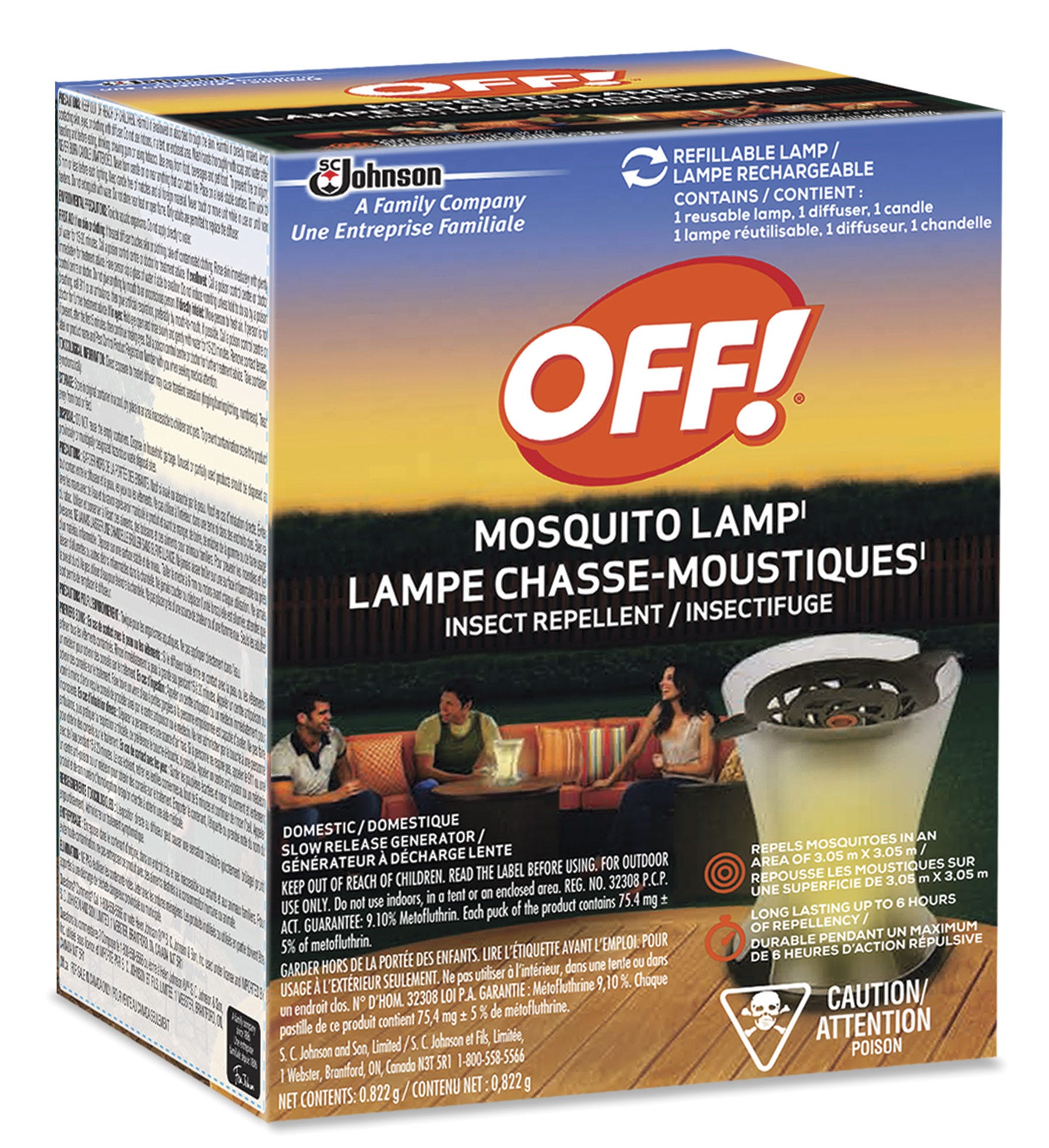 Off Mosquito Lamp, Insect Repellent
