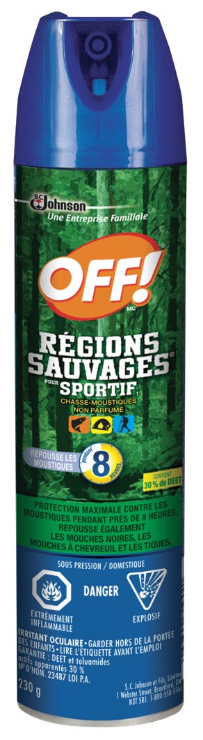 Off! Deep Woods Sportsman Insect Repellent, 230 G