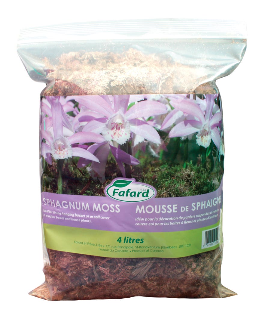 Fafard Sphagnum Moss, 4 L