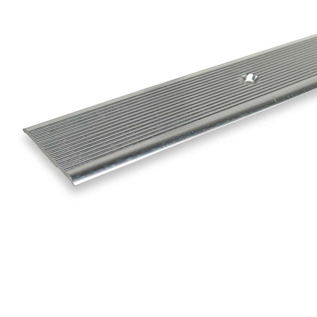 Moulding Flat Joiner Trim, 1 1/4-in. X 1/16-in. X 3-ft., Silver