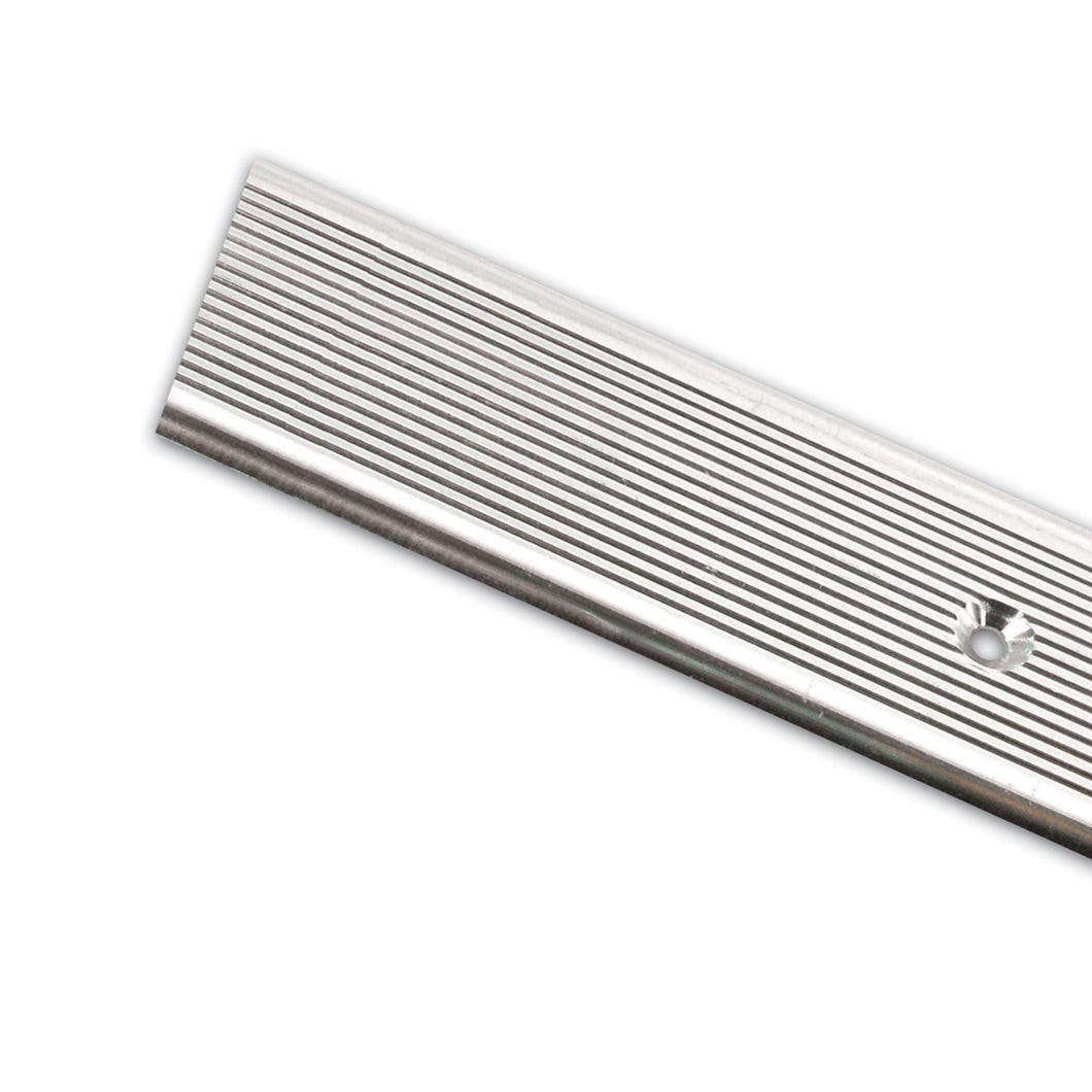 Moulding Flat Joiner Trim, 1-1/4 in. x 1/16 in. x 6 ft., Silver