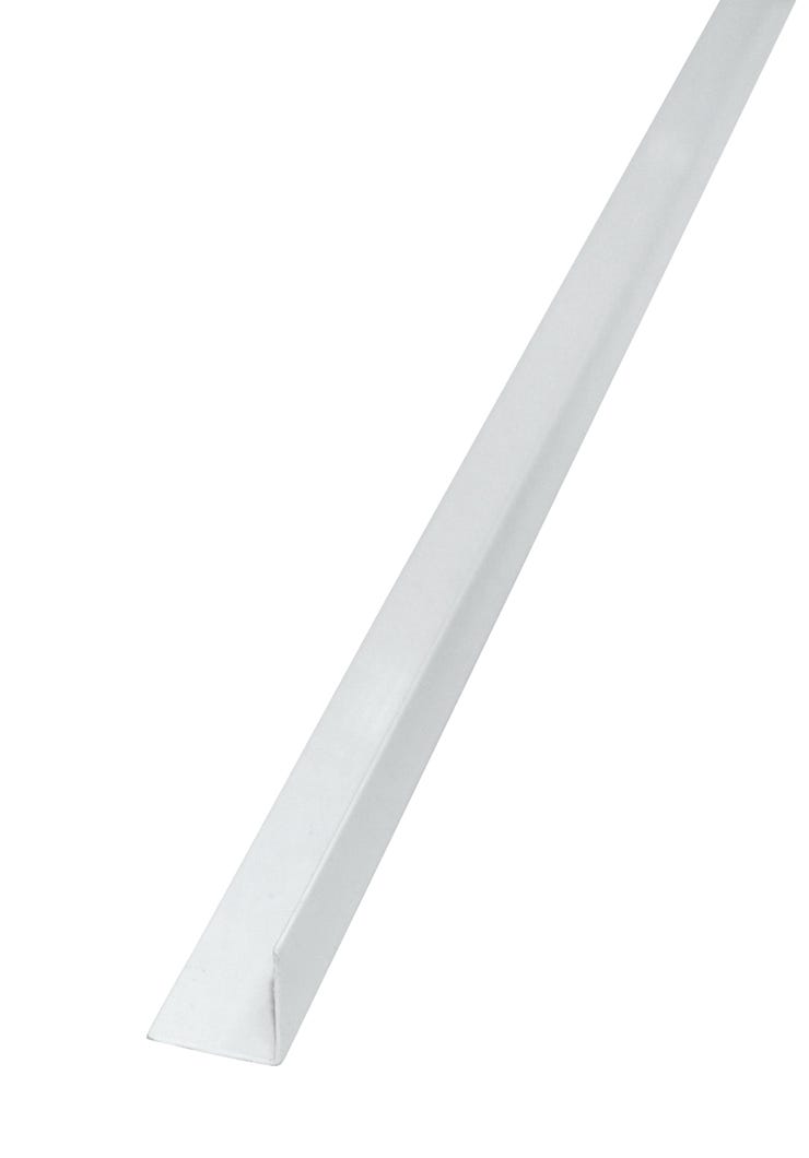 Moulding, Outside Corner for Prepasted Wall Paper, Plastic 3/4-in. X 8-ft.