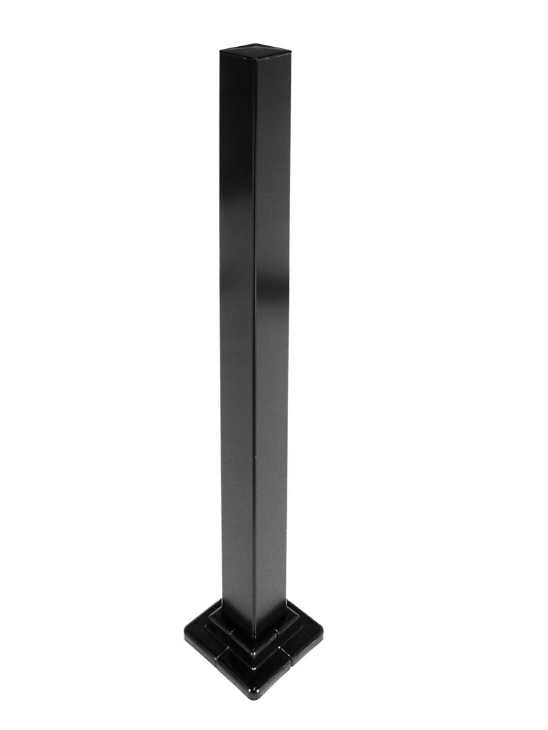 Mount Post for Aluminum Outdoor Railing Section, 42-in.